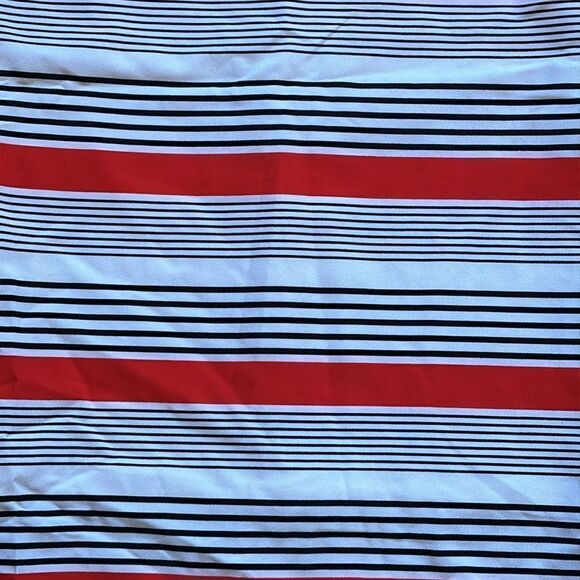 Sans Souci Women’s Red and White Striped Tank Top Shift Dress Size XS - Picture 4 of 6